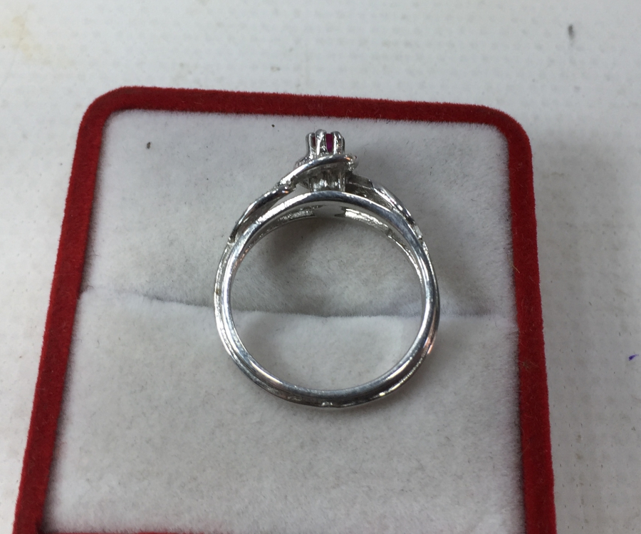 PIRLANTA TAŞLI ANTİKA YÜZÜK