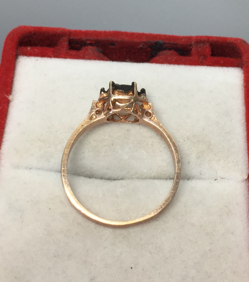 TEKTAŞ ANTİKA  ELMAS YÜZÜK