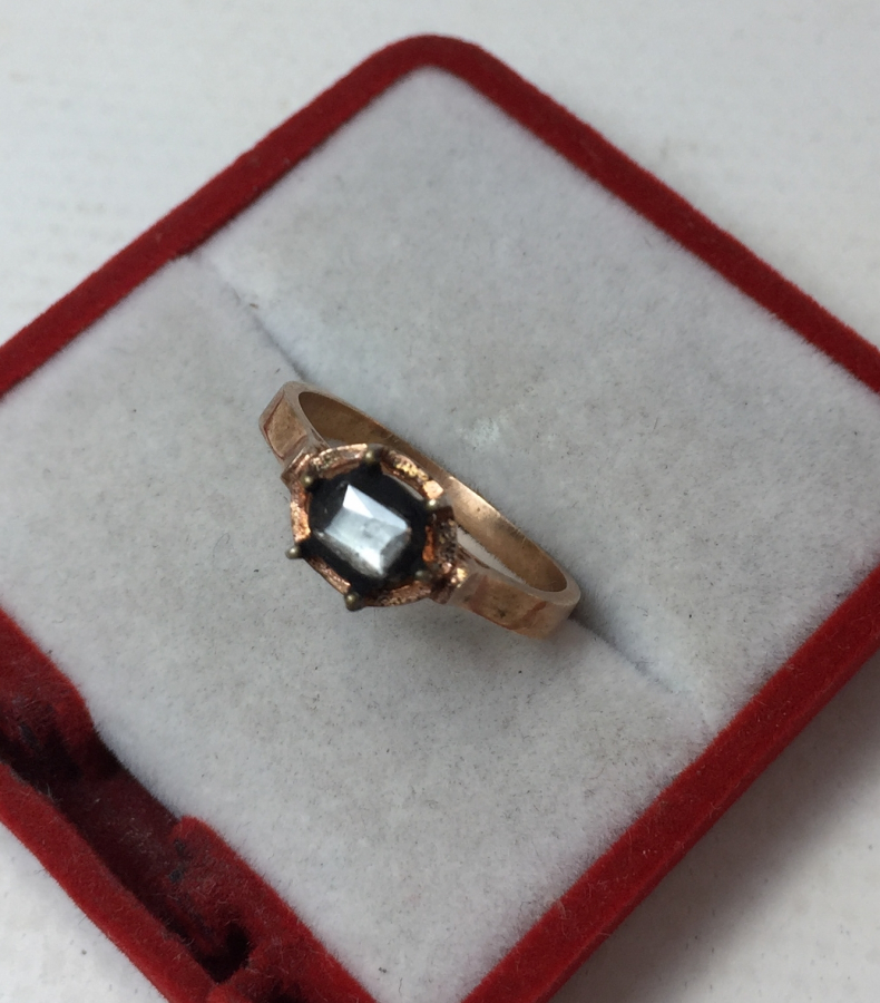 TEKTAŞ ANTİKA  ELMAS YÜZÜK