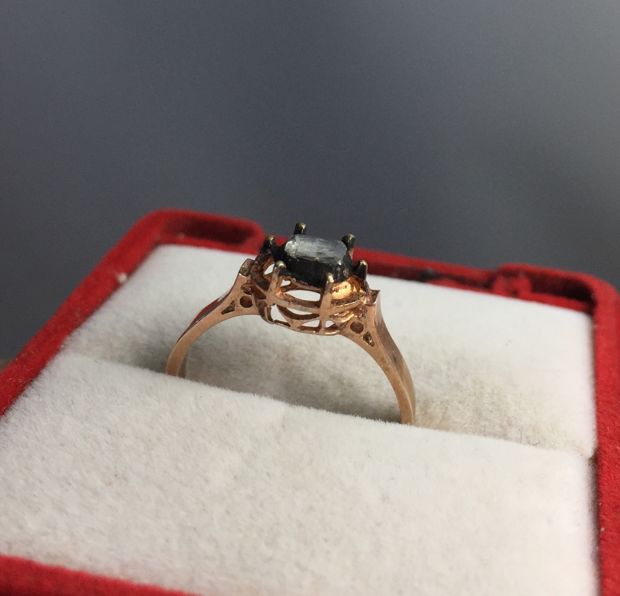 TEKTAŞ ANTİKA  ELMAS YÜZÜK