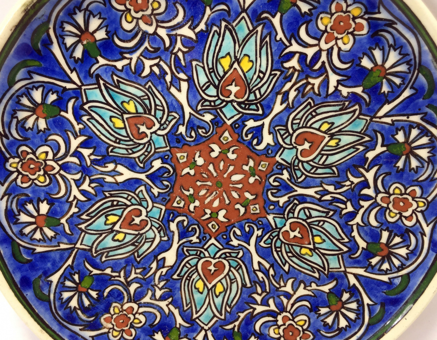 USTA DAMGALI EL BOYAMA KÜTAHYA TABAK