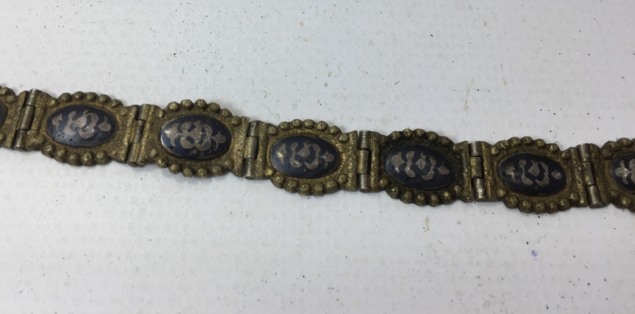 ÜZERİNDE FATMA ANAMIZIN ELİ BULUNAN SAVATLI OSMANLI BİLEKLİK - NAZAR TILSIMLI