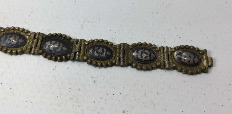 ÜZERİNDE FATMA ANAMIZIN ELİ BULUNAN SAVATLI OSMANLI BİLEKLİK - NAZAR TILSIMLI