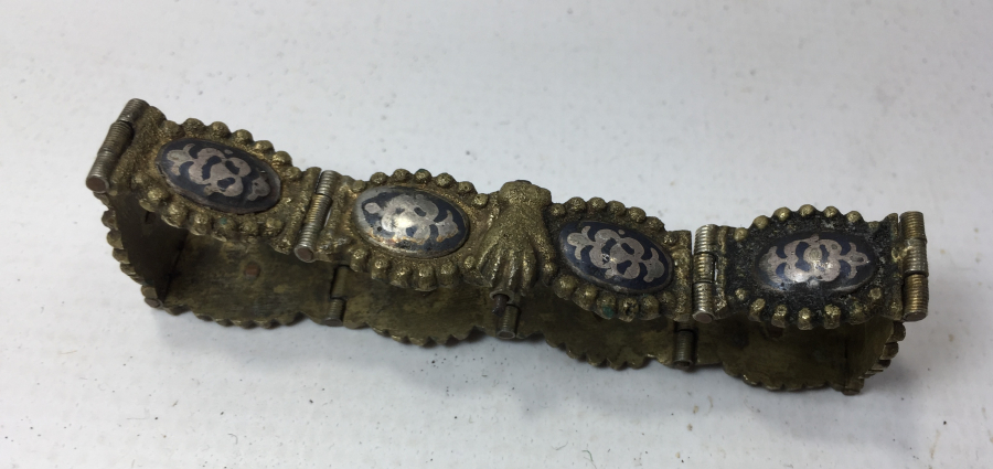 ÜZERİNDE FATMA ANAMIZIN ELİ BULUNAN SAVATLI OSMANLI BİLEKLİK - NAZAR TILSIMLI