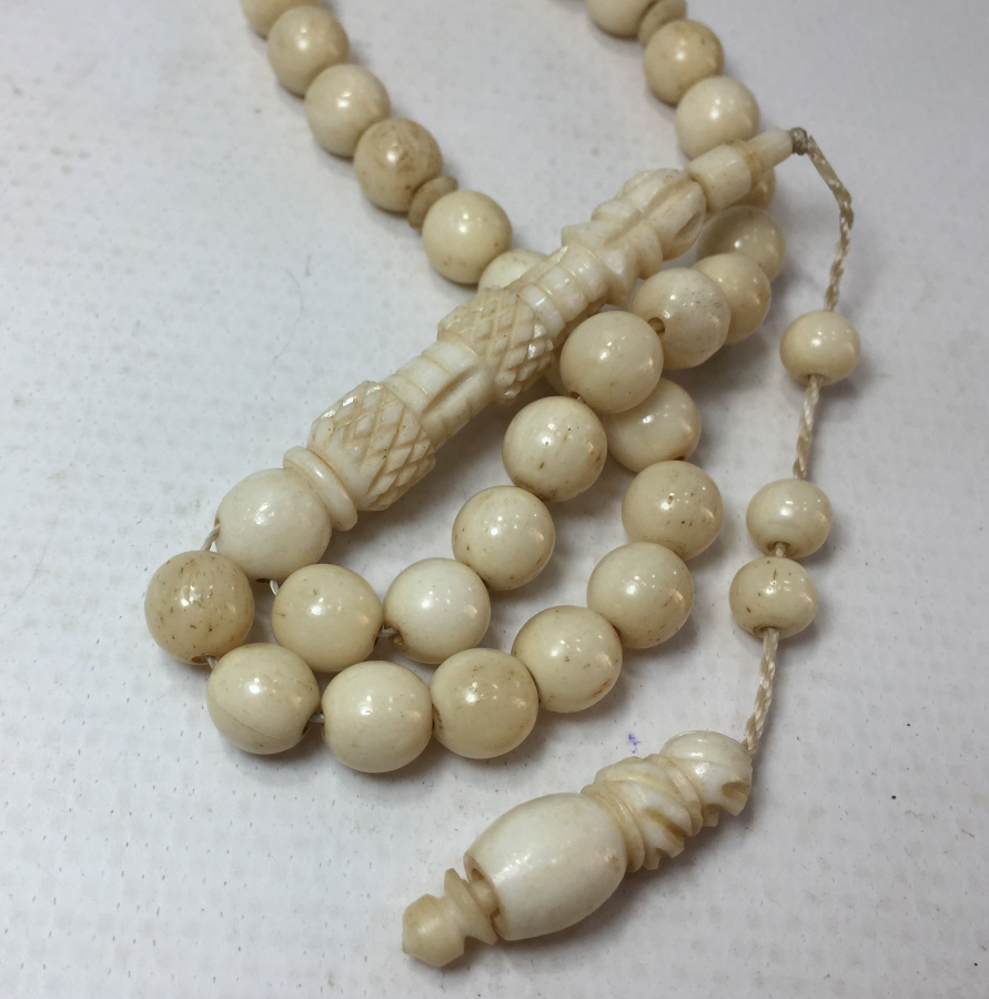 ANTİKA KEMİK TESBİH