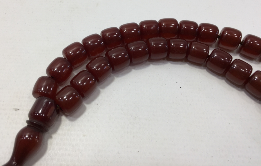 HARELİ AĞA İŞİ ANTİKA KATALİN  TESBİH