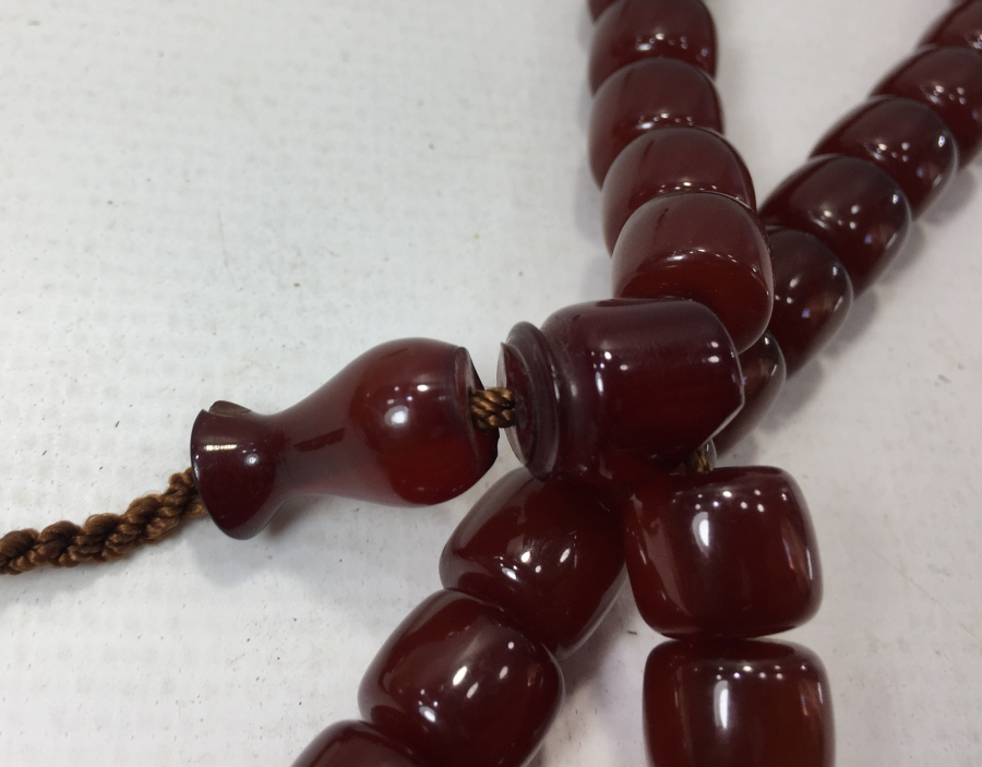 HARELİ AĞA İŞİ ANTİKA KATALİN  TESBİH