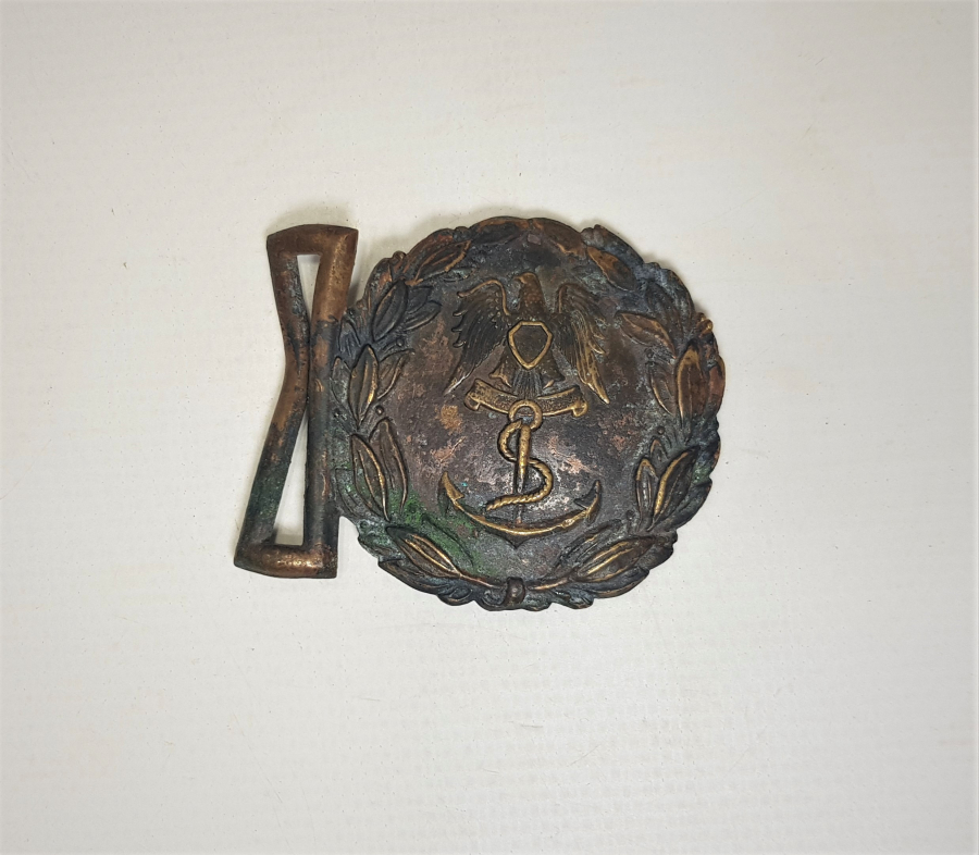 ÇANAKKALE SAVAŞI ALMAN DENİZCİ SUBAY KEMER TOKASI 