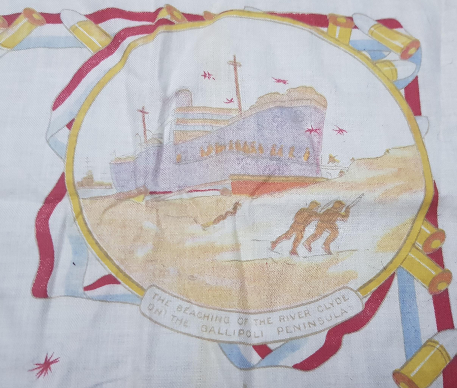 ÇANAKKALE SAVAŞI GÖRSELLİ HATIRA MENDİL