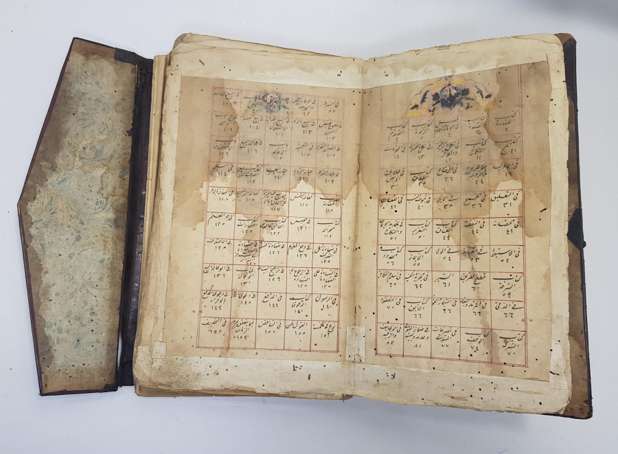 EL YAZMA TEZHİPLİ FETVA KİTABI 