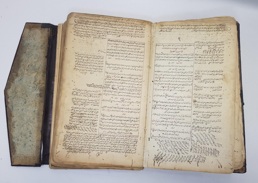 EL YAZMA TEZHİPLİ FETVA KİTABI 