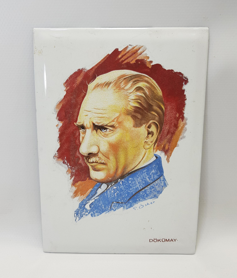 EMAYE ATATÜRK PORTRESİ 