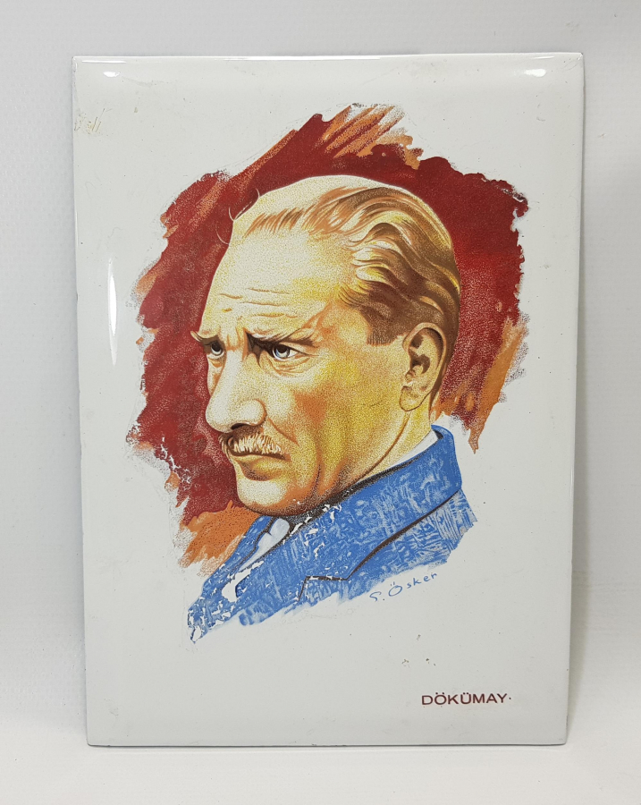 EMAYE ATATÜRK PORTRESİ 