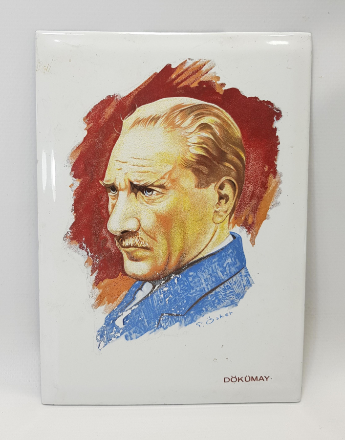 EMAYE ATATÜRK PORTRESİ 