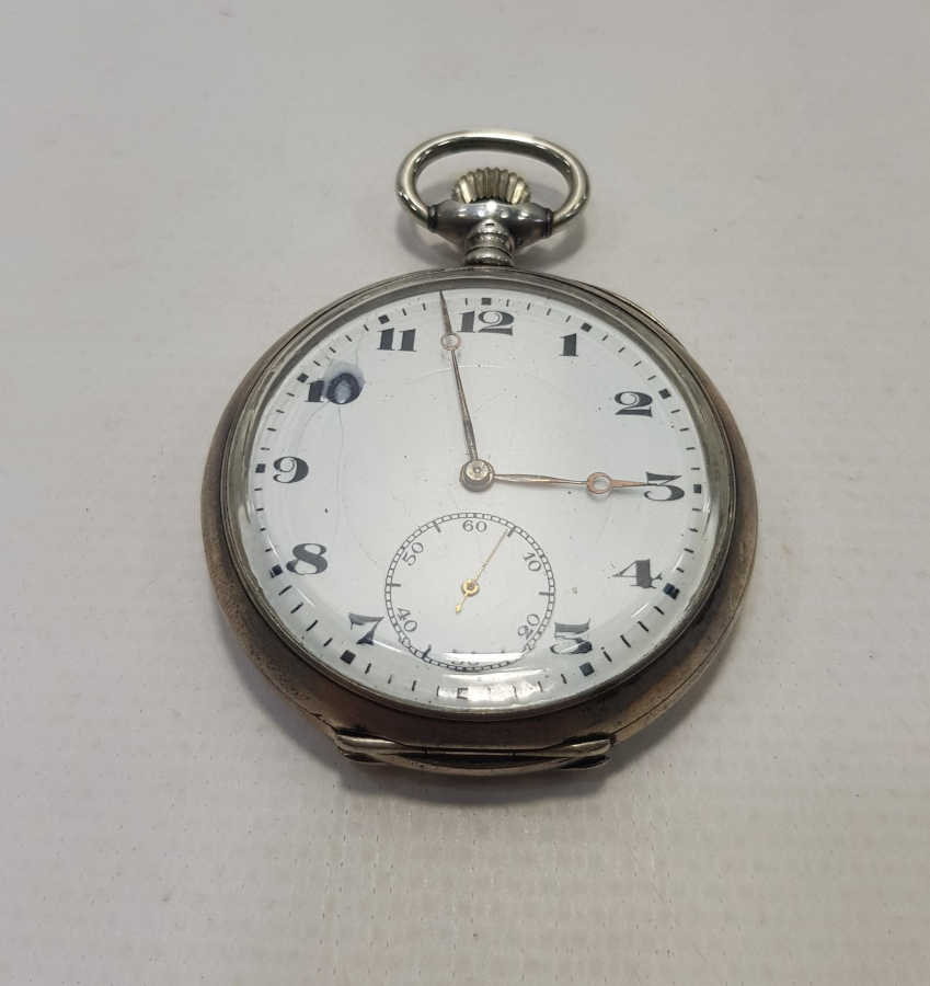 LOTUS MARKA GÜMÜŞ CEP SAATİ 