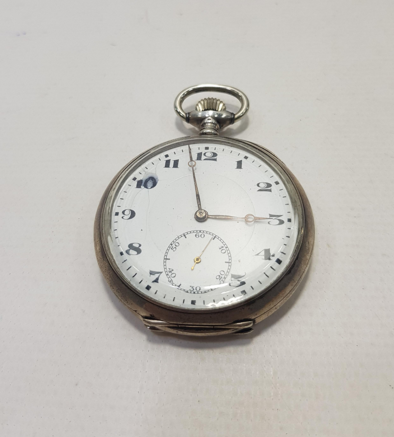 LOTUS MARKA GÜMÜŞ CEP SAATİ 