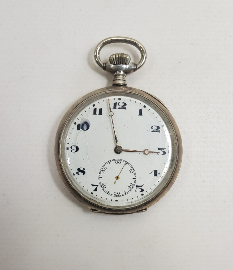 LOTUS MARKA GÜMÜŞ CEP SAATİ 