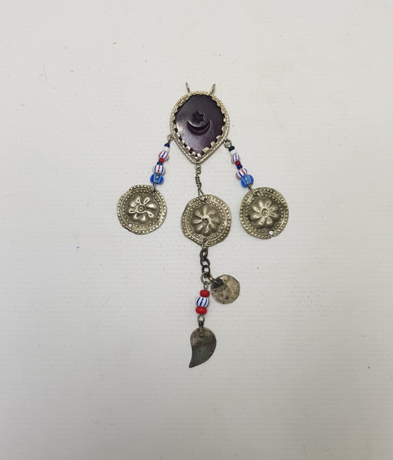 OSMANLI GÜMÜŞ KOLYE UCU 