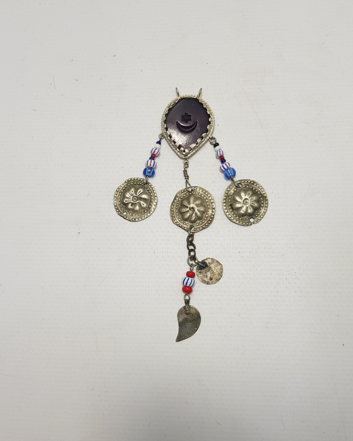 OSMANLI GÜMÜŞ KOLYE UCU 