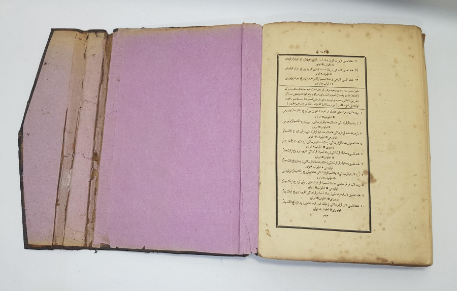 OSMANLICA FETVA KİTABI 