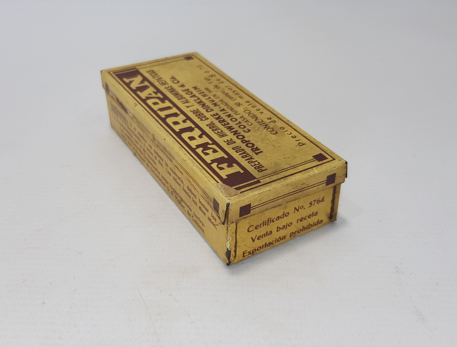 1898 TARİHLİ FERRIPAN İLAÇ KUTUSU 