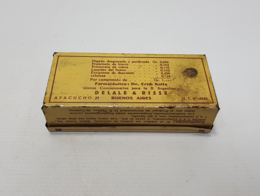 1898 TARİHLİ FERRIPAN İLAÇ KUTUSU 