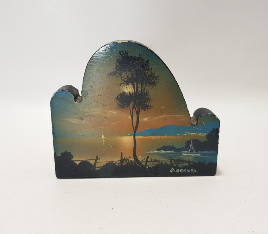 D. BERKER İMZALI RESİM