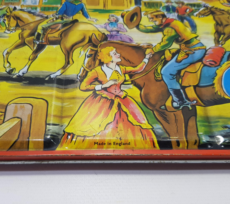 EĞİTİM TARİHİ: İNGİLİZ MALI BÜYÜK BOY SULU BOYA KUTUSU 