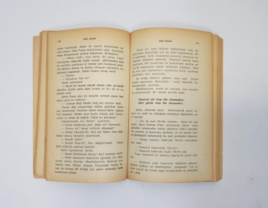 İLK BASKI KİTAP: NİHAL ATSIZ - RUH ADAM 