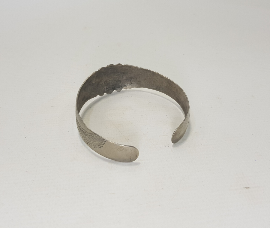 KALEM İŞÇİLİKLİ ALPAKA BİLEZİK 