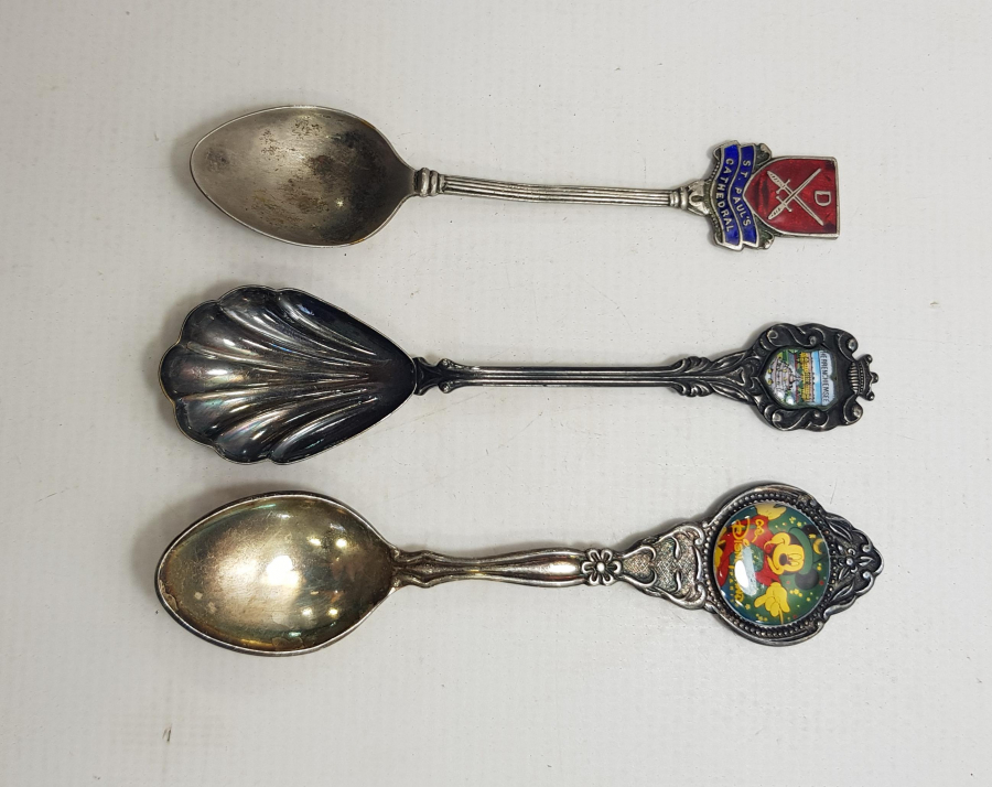 KOLEKSİYONLUK ÜÇ ADET ÇAY KAŞIĞI