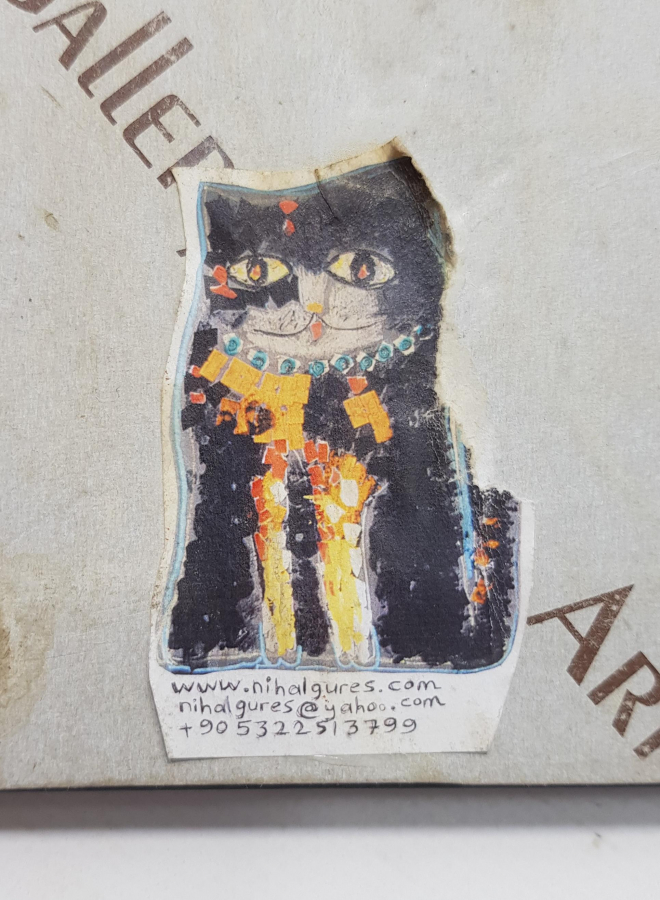 NİHAL GÜRES İMZALI SULU BOYA TABLO 