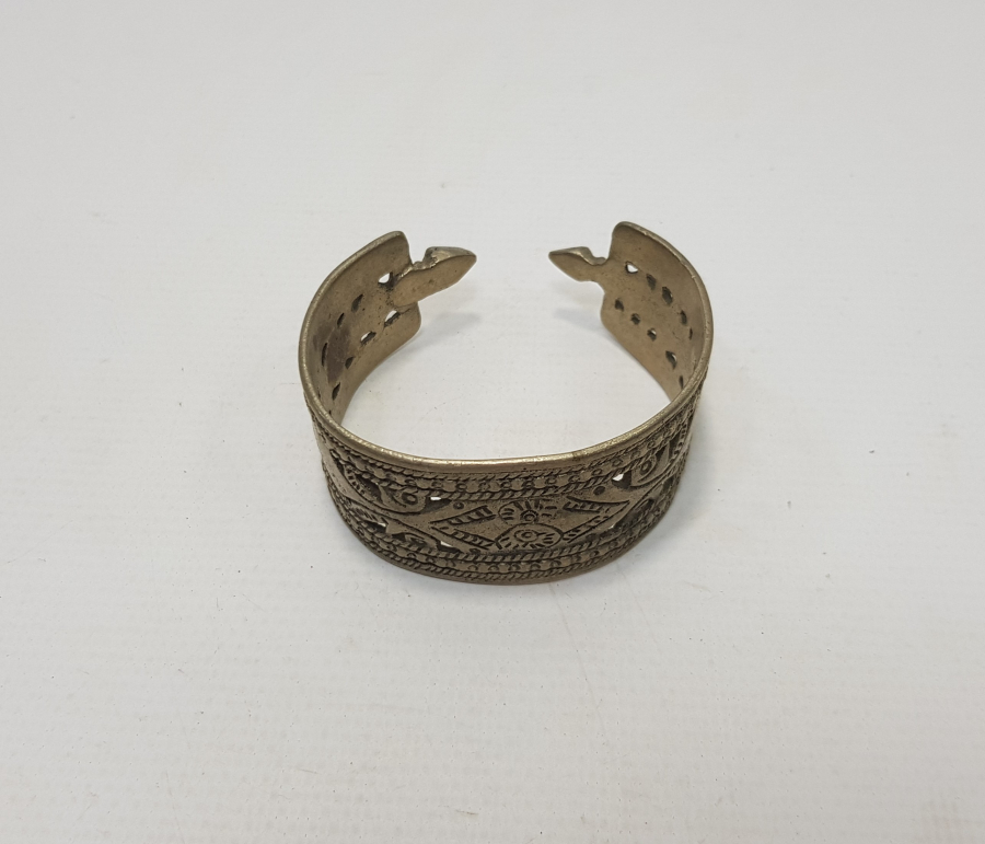 OSMANLI DÖNEMİ ALPAKA BİLEZİK 