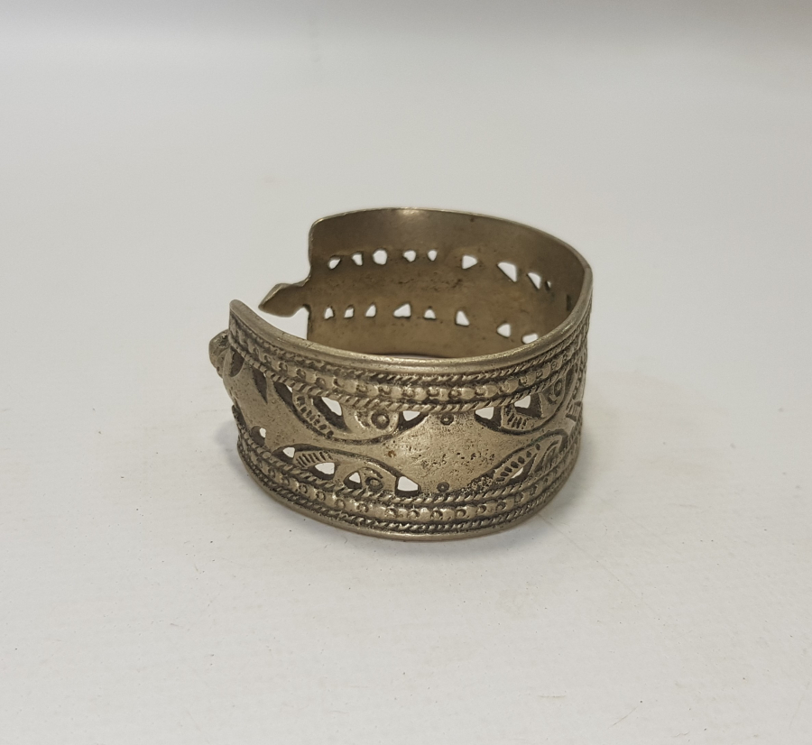 OSMANLI DÖNEMİ ALPAKA BİLEZİK 