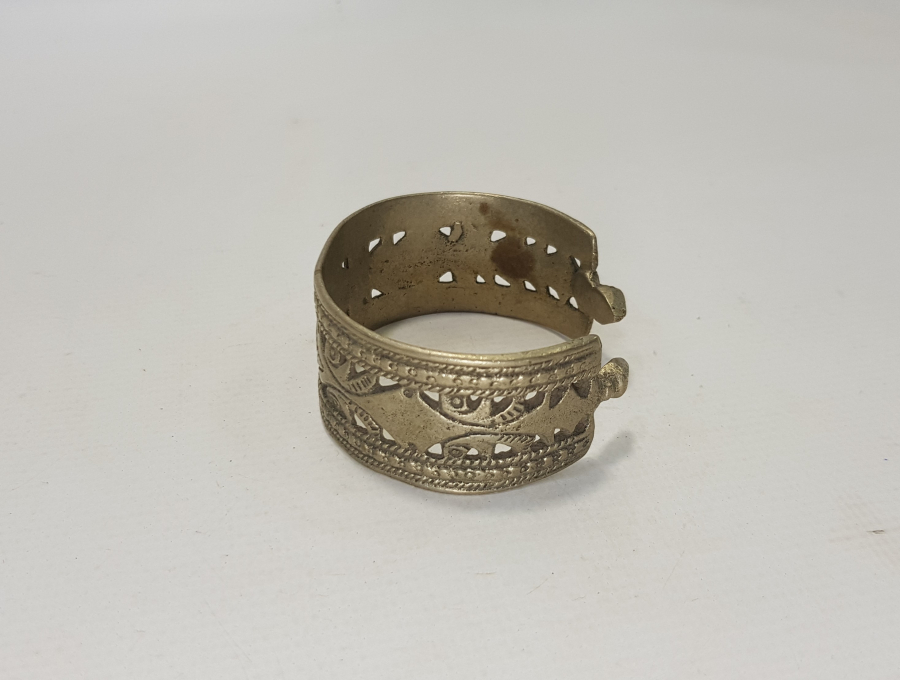 OSMANLI DÖNEMİ ALPAKA BİLEZİK 