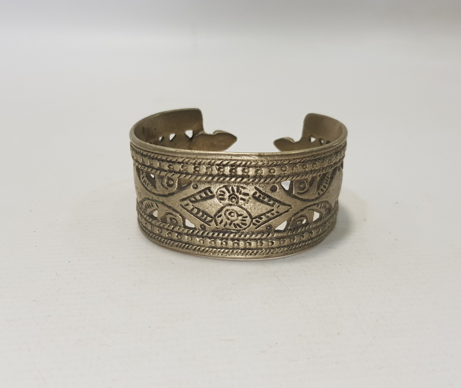 OSMANLI DÖNEMİ ALPAKA BİLEZİK 