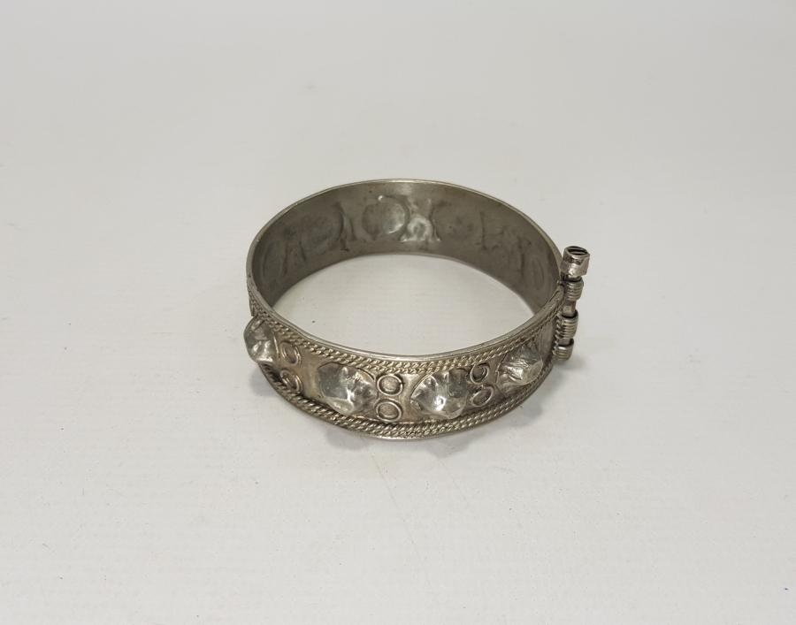 OSMANLI DÖNEMİ ERMENİ İŞİ GÜMÜŞ BİLEZİK 