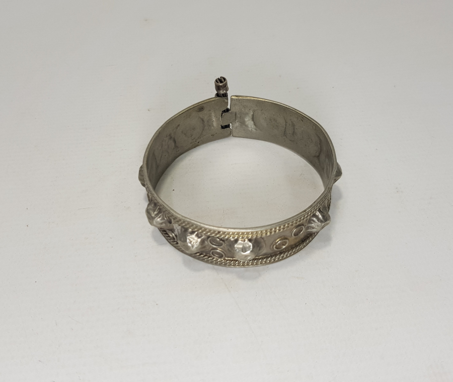 OSMANLI DÖNEMİ ERMENİ İŞİ GÜMÜŞ BİLEZİK 