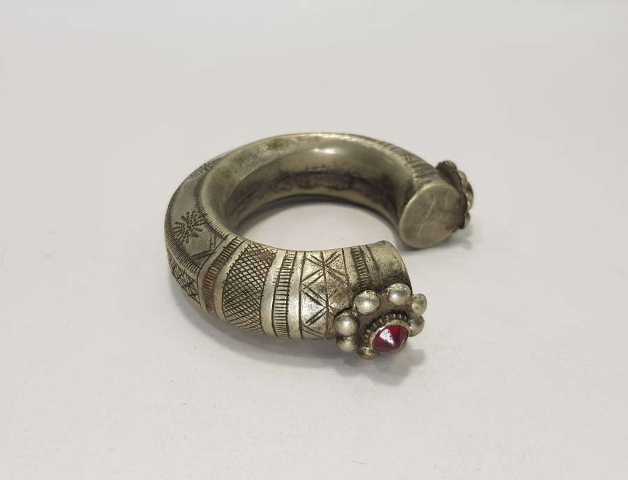 OSMANLI DÖNEMİ GÜMÜŞ BİLEZİK 