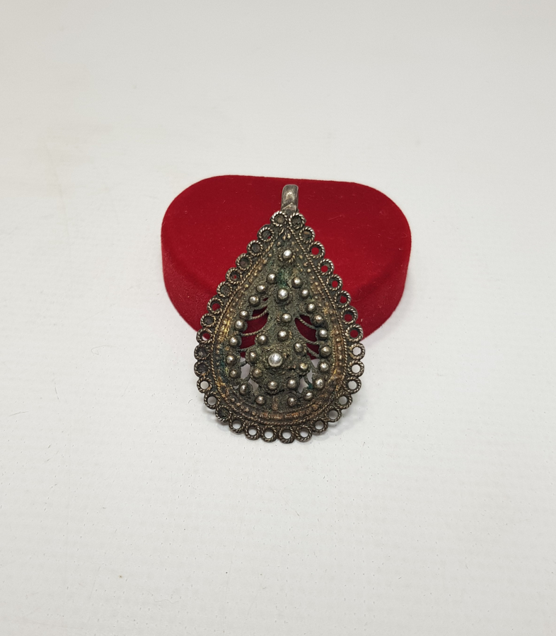 OSMANLI DÖNEMİ GÜMÜŞ FES SÜSÜ