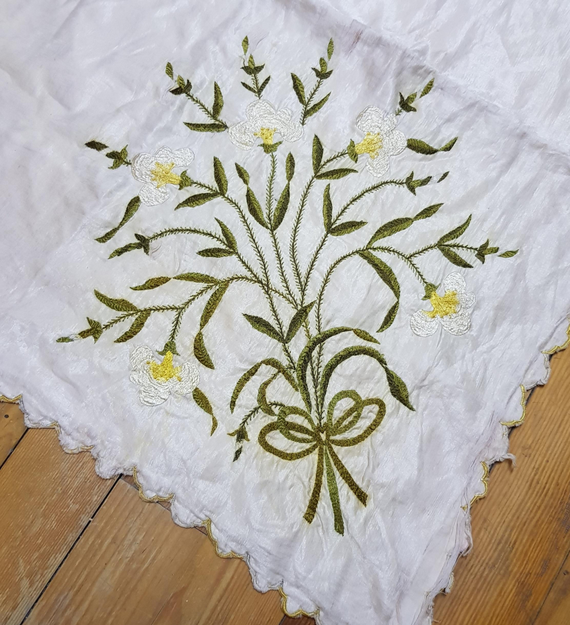 OSMANLI DÖNEMİ RUM İŞİ İPEK BOHÇA 