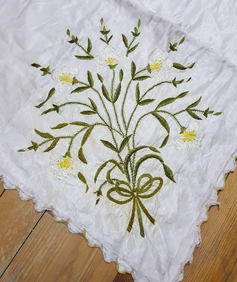 OSMANLI DÖNEMİ RUM İŞİ İPEK BOHÇA 