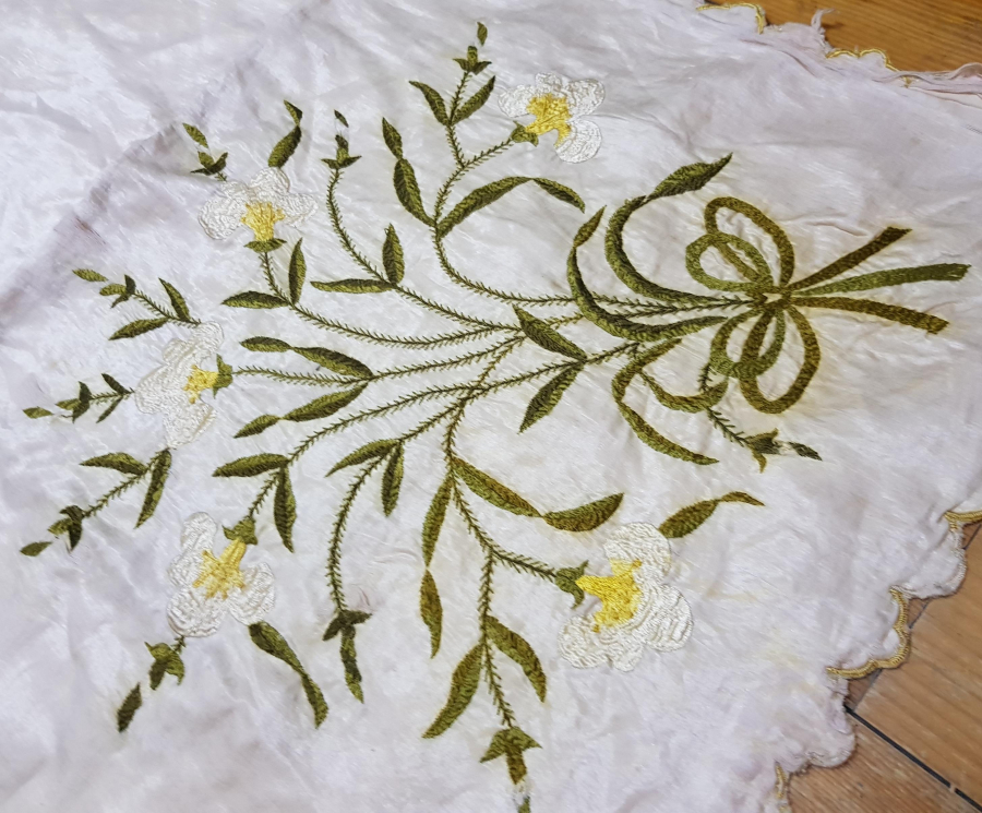 OSMANLI DÖNEMİ RUM İŞİ İPEK BOHÇA 