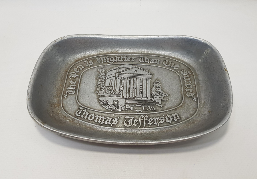 THOMAS JEFFERSON: KALEM KILIÇTAN ÜSTÜNDÜR YAZILI TABAK