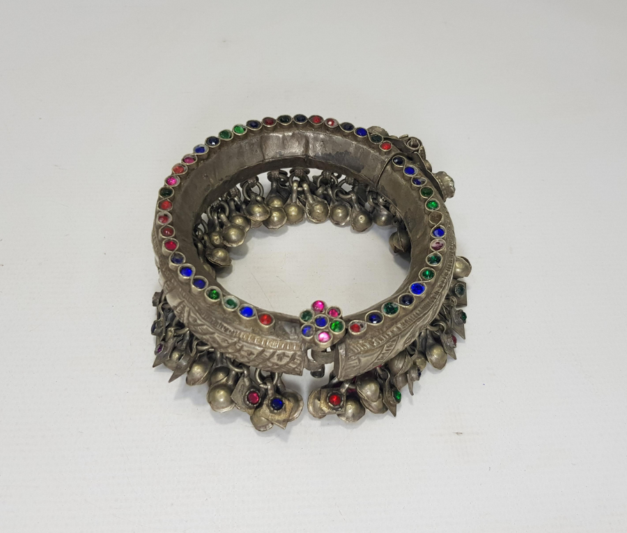 TÜRKMEN İŞİ CINGILLI BİLEZİK  