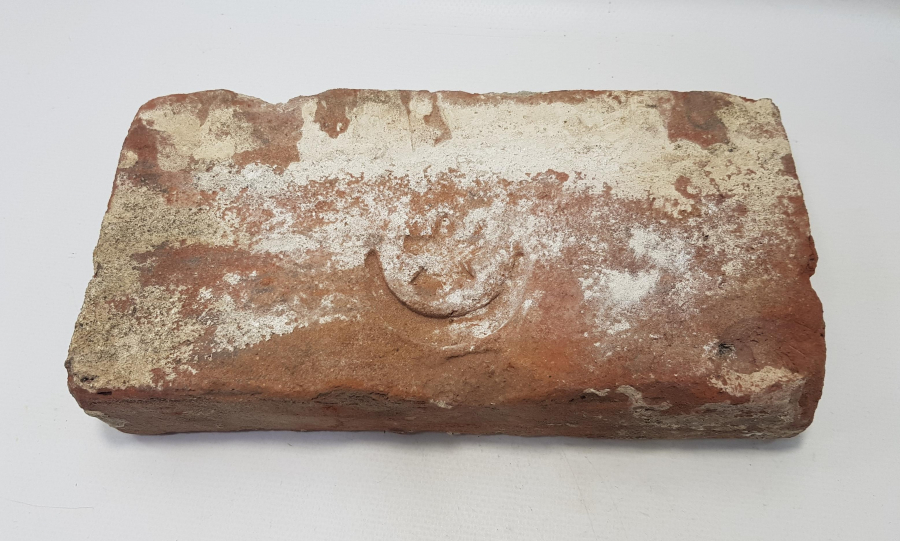 OSMANLI DÖNEMİ AY YILDIZLI TUĞLA 