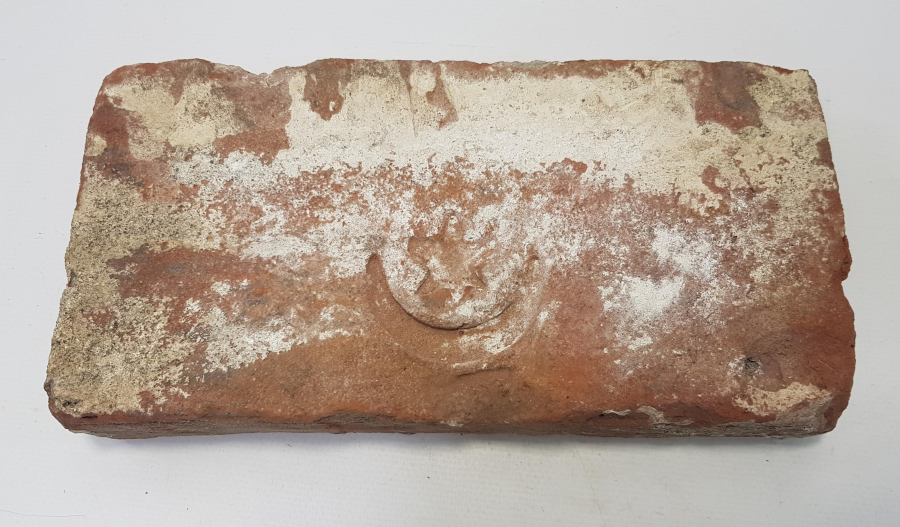 OSMANLI DÖNEMİ AY YILDIZLI TUĞLA 