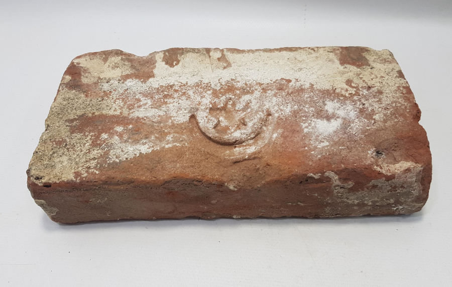 OSMANLI DÖNEMİ AY YILDIZLI TUĞLA 