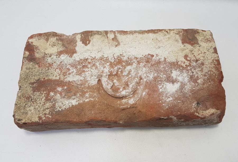 OSMANLI DÖNEMİ AY YILDIZLI TUĞLA 