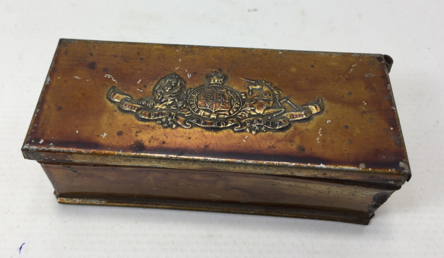 1. DÜNYA SAVAŞI DÖNEMİ İNGİLİZ ASKER TÜTÜN TABAKASI